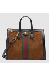 Gucci Ophidia medium top handle bag 524537 brown HV02597fc78
