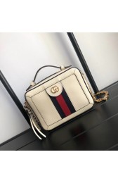 Gucci Ophidia series GG Mini Shoulder Bag 602576 white HV02957vN22