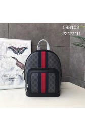 Gucci Ophidia small backpack 598102 black HV09650Qu69
