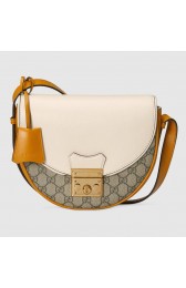 Gucci Padlock small shoulder bag 644524 white HV08179yx89