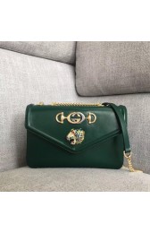 Gucci Rajah medium shoulder bag 537241 green HV10383VI95