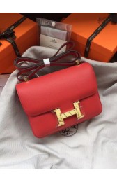 Hermes Constance Bag Epsom calfskin H0713 red HV02107Mc61