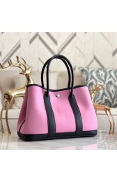 Hermes Garden Party 36cm Tote Bags Original Leather A3698 Pink HV09814Sy67