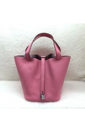 Hermes Picotin Lock 22cm Bags togo Leather 1048 Pink HV06873Zf62