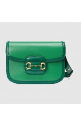 High Quality Gucci Horsebit 1955 small shoulder bag 602204 green HV04996BH97