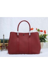 High Quality Replica Hermes Garden Party Bag togo Leather H36 red HV05258aR54