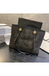 Hot Chanel Large Shoulder Bag A67001 black HV00005Nm85