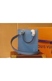 Hot Louis Vuitton PETIT SAC PLAT M80168 blue HV06575Nm85