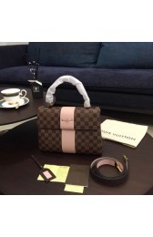 Hot Louis Vuitton TAURILLON DAMIER EBENE N64416 pink HV05845Nm85