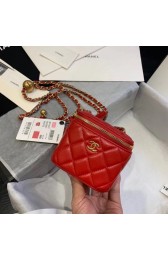 Imitation Chanel Original Small classic chain box handbag AP1447 red HV09608Fo38