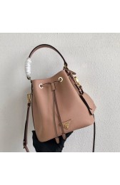 Imitation High Quality Prada Galleria Saffiano Leather Bag 1BE032 Nude HV00017HH94