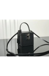 Imitation Louis Vuitton original Epi Leather BLEECKER BOX M52466 black HV08024QN34