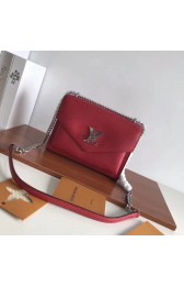 Imitation Louis vuitton Original Leather Evening Bag Clutch Love Note replica M54500 red HV11477AI36