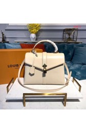 Imitation Louis vuitton original ROSE DES VENTS Medium tote bag M53815 cream HV01853lH78