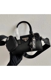 Imitation Prada Re-Edition 2005 top-handle bag 1PR846 black HV10743ye39
