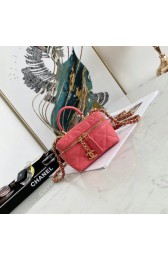 Imitation Top chanel small vanity with chain AP2194 pink HV09491tr16