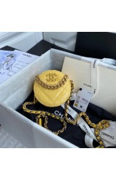 Knockoff Chanel 19 chain Bag AP0945 Yellow HV06618tp21