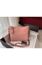 Knockoff Chanel gabrielle hobo bag A93824 pink HV05840Ez66
