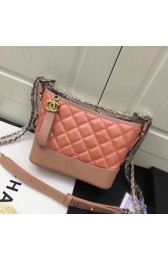 Knockoff Chanel GABRIELLE Shoulder Bag A93842 pink HV06962JF45