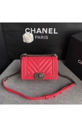Knockoff Chanel Leboy Original Caviar leather Shoulder Bag A67085 rose silver chain HV08445NL80