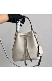 Knockoff Prada Galleria Saffiano Leather Bag 1BE032 White HV03023vf92