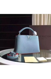 Louis Vuitton Capucines BB Tote Bag 94754 Light Blue HV06805EW67
