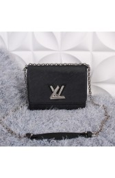Louis Vuitton epi leather shoulder bag 50123 black HV05310Cw85