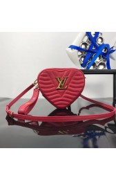 Louis Vuitton HEART BAG NEW WAVE M52796 red HV11668nQ90