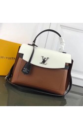 Louis Vuitton LOCKME EVER M51395 brown&white HV00613Gw67