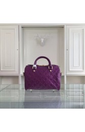 Louis Vuitton Monogram Empreinte 25CM Tote Bag M91337 Dark Purple HV00439dV68
