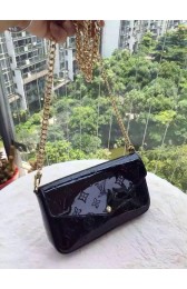 Louis Vuitton Monogram Vernis Mini Bag 61293 Black HV04490Af99