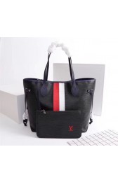 Louis Vuitton Neverfull Epi Leather MM 53763 black HV00179rf73