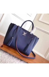 Louis Vuitton original lockmeto lockme Tote Bag M54569 blue HV00827pk20