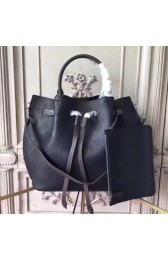 Louis Vuitton Original Mahina Leather GIROLATA M54401 black HV04738Hn31