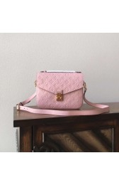 Louis Vuitton original Monogram Empreinte Tote Bag M41486 pink HV07361Lo54