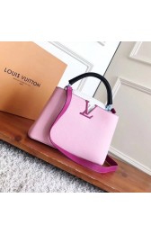 Louis vuitton original taurillon leather Capucines BB M94517 Pink HV10539Jz48