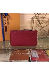 Louis Vuitton POCHETTE DOUBLE ZIP M63919 red HV06057uU16