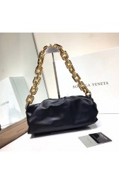 Luxury Bottega Veneta Nappa lambskin soft Shoulder Bag 620230 black HV08585UV86