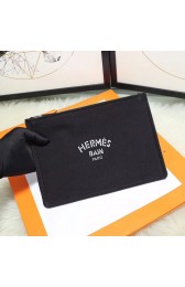Luxury Hermes Cosmetic Bag H3700 Black HV01163kp43