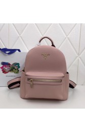 Prada Calf leather backpack 2819 pink HV08632cP15