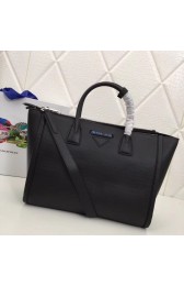 Prada Concept Leather handbag 1BA183 black HV11866Is53