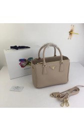 Prada Galleria Small Saffiano Leather Bag BN2316 apricot HV00526Yr55