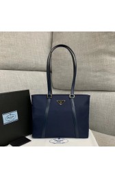 Prada Re-Edition 2000 nylon tote bag 91743 dark blue HV01386dX32