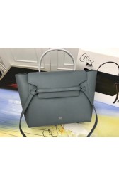 Replica Best Quality Celine Belt Bag Original Leather Medium Tote Bag A98311 Blackish green HV09610Rf83