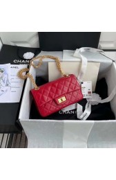 Replica Chanel 2.55 Calfskin Flap Bag A37586 red HV08087Hd81