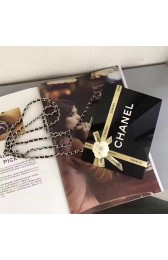 Replica Chanel CC gift box clutch long cross body bag 14872 black HV03328ls37