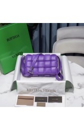 Replica Cheap Bottega Veneta PADDED CASSETTE BAG 591970 Purple HV11385QC68