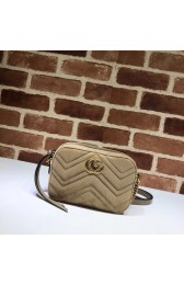 Replica Cheap Gucci GG Marmont velvet small Shoulder Bag 448065 Khaki HV08465QC68