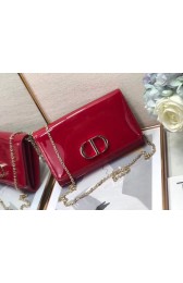 Replica Dior leather Clutch bag M9205 red HV05934aG44