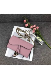 Replica DIOR WITH CHAIN bag 26955 pink HV01140hD86